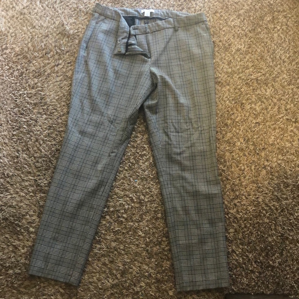 Plaid Dress pants